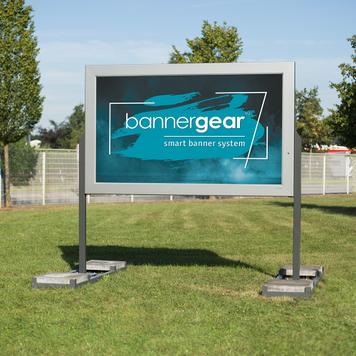bannergear® Stand „Mobil”, 2 fete