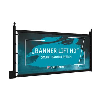 Banner Lift HD cu șine plate