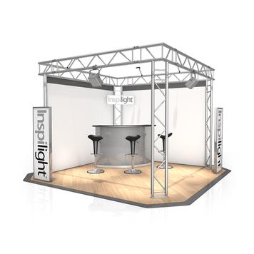 Stand expo FD 32, 3.000 mm x 2.500 mm x 3.000 mm (l x H x A)