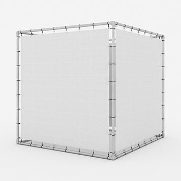 Sistem cadru banner Alu Budget 42 "Cube''
