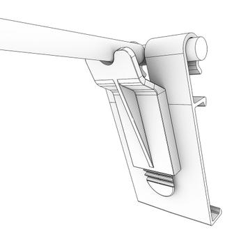 Adaptor pentru cârlig de perete perforat pentru Hanshow / Pricer