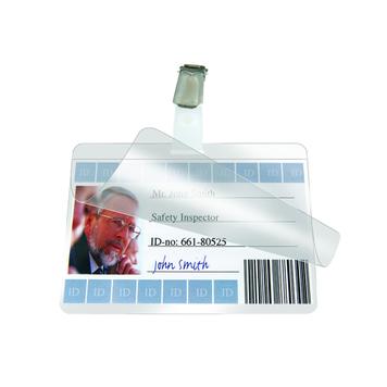 Clipuri metalice pentru„ID-carduri“