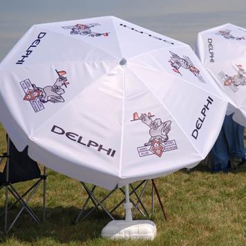 Umbrela de soare cu print individual