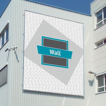 Rame banner pentru sistem Slot aluminiu „Wall”