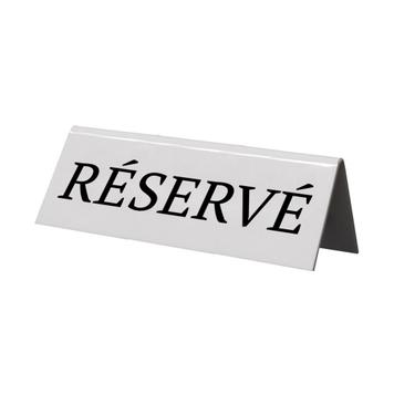Display pentru masa ''Rezervat''